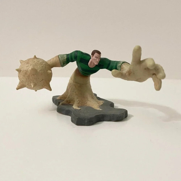 2011 Marvel Spiderman Sandman Action Figure Cake Topper Villain - Picture 1 of 11